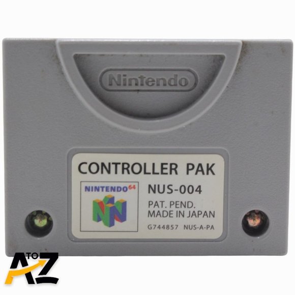Official Nintendo N64 Controller Pak Memory Card NUS-004 Made in Japan - Picture 5 of 10